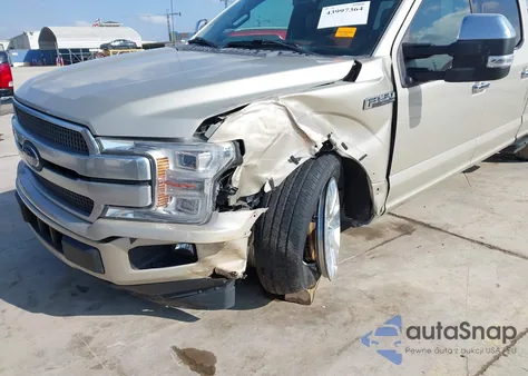 2018 Ford F-150 Platinum from USA, damaged, VIN 1FTEW1CG6JFA62472